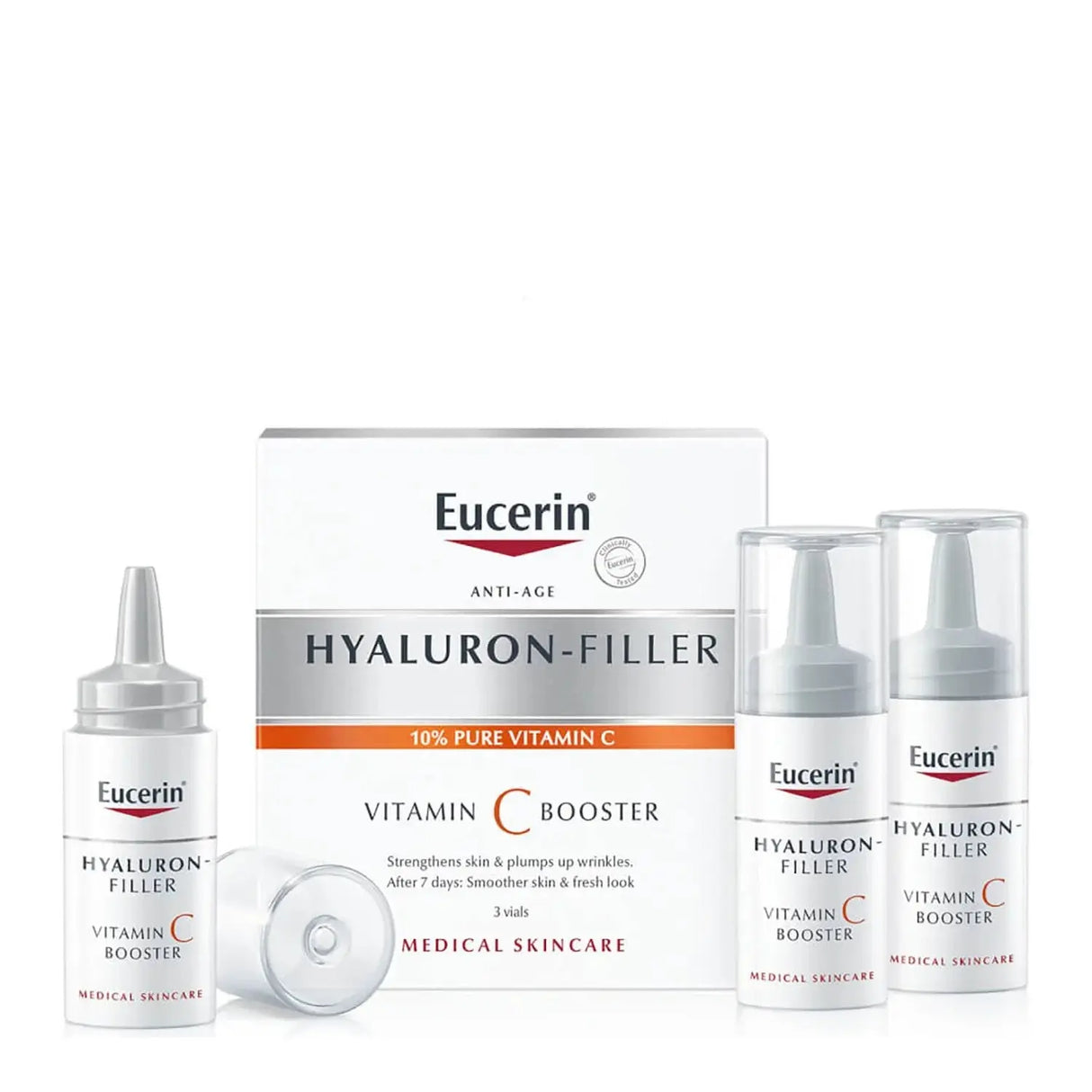 Eucerin Hyaluron Filler Vitamin C Booster Vials 3X8ml Eucerin