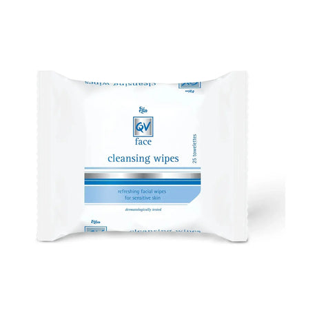 QV Face Cleansing & Toning wipes 25pcs Ego QV