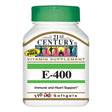 21st Century E-400 Vitamin E 400IU Softgel For Immune & Heart Support, Pack of 110's 21st Century