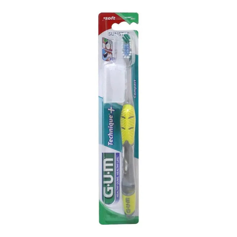 Butler Gum Technique+ Compact Soft Toothbrush 491ME Gum
