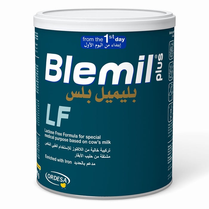 بليميل بلس LF تركيبة حليب أطفال خالي من اللاكتوز للأطفال من عمر 0+ أشهر 400 جرام