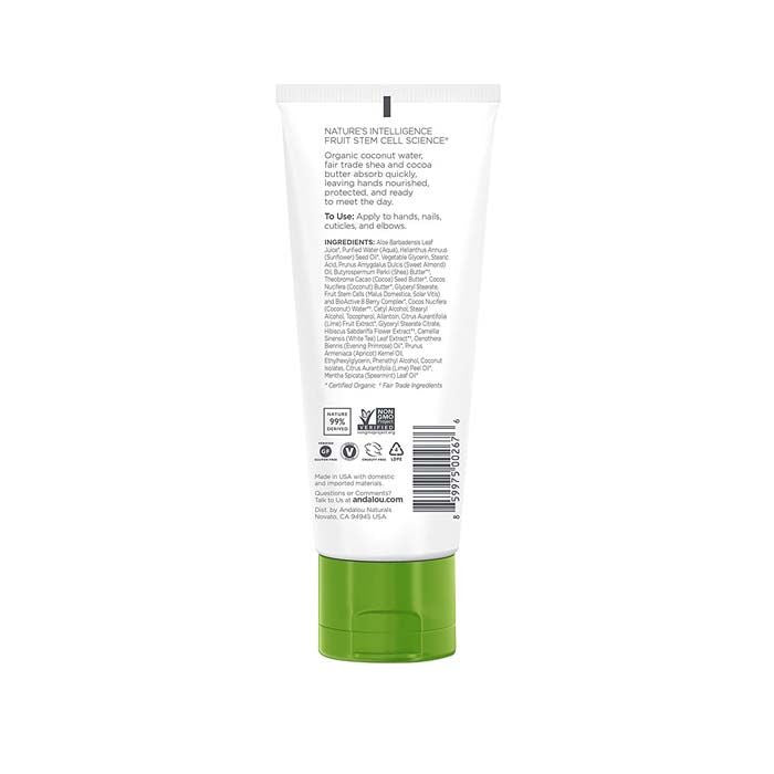 Andalou Naturals Lime Blossom Hand Cream - 100 ml