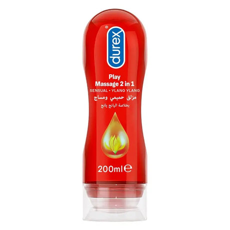 Durex Play Massage 2 In 1 Sensual Gel Lube 200ml Durex