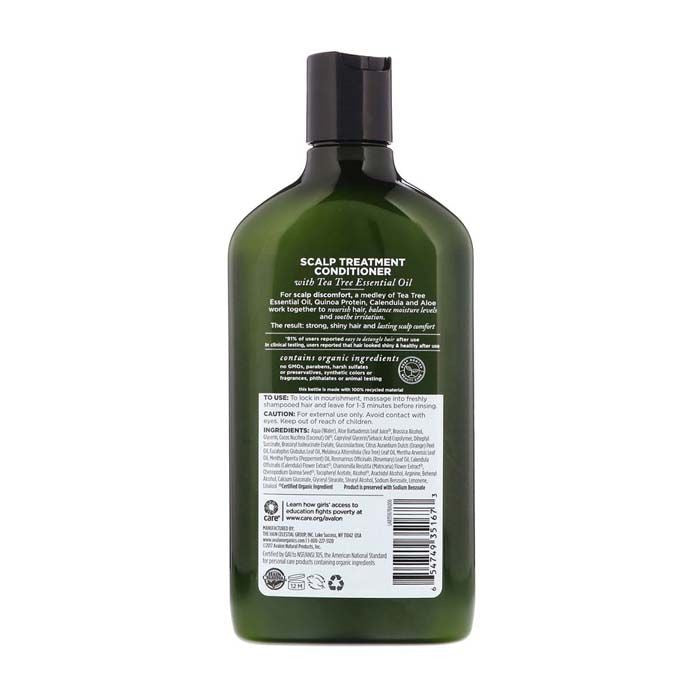 Avalon Organics Tea Tree Scalp Treatment Shampoo - 325ml