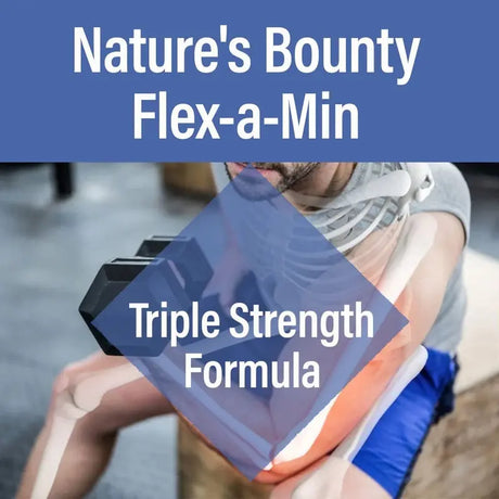 Nature's Bounty Flex-a-Min Triple Strength Caplets 80's Nature's Bounty
