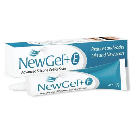 NewGel+E Advanced Medical-Grade Silicone Gel + Vitamin E for All Scar Types 15g NewGel+