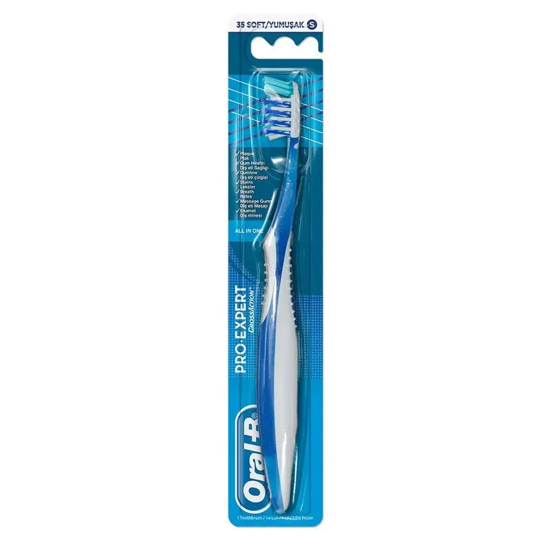 Oral-B Pro-Expert All In One 35 Soft Toothbrush, Assorted, Pack of 1's Oral B