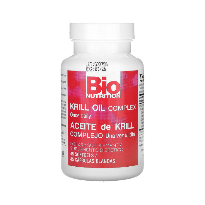 Bio Nutrition Krill 500mg 45 Softgels