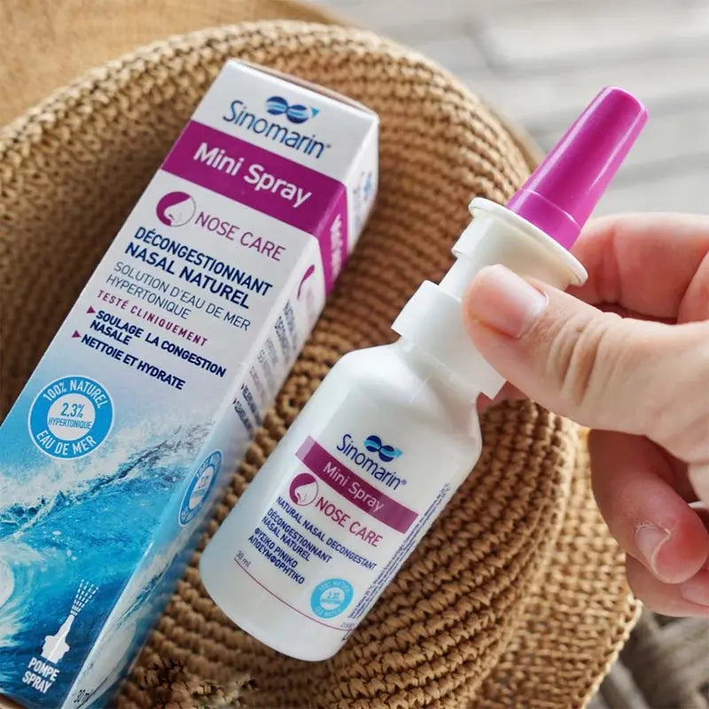 Sinomarin Natural Nasal Decongestant Mini Hypertonic Nasal Spray 30ml Sinomarin