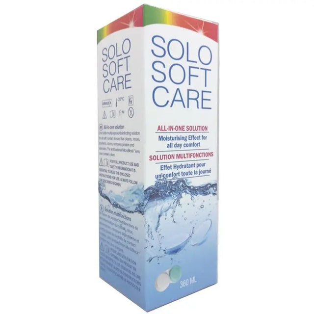 Solo Soft Care All-In-One Solution 360 mL Solo Soft Care