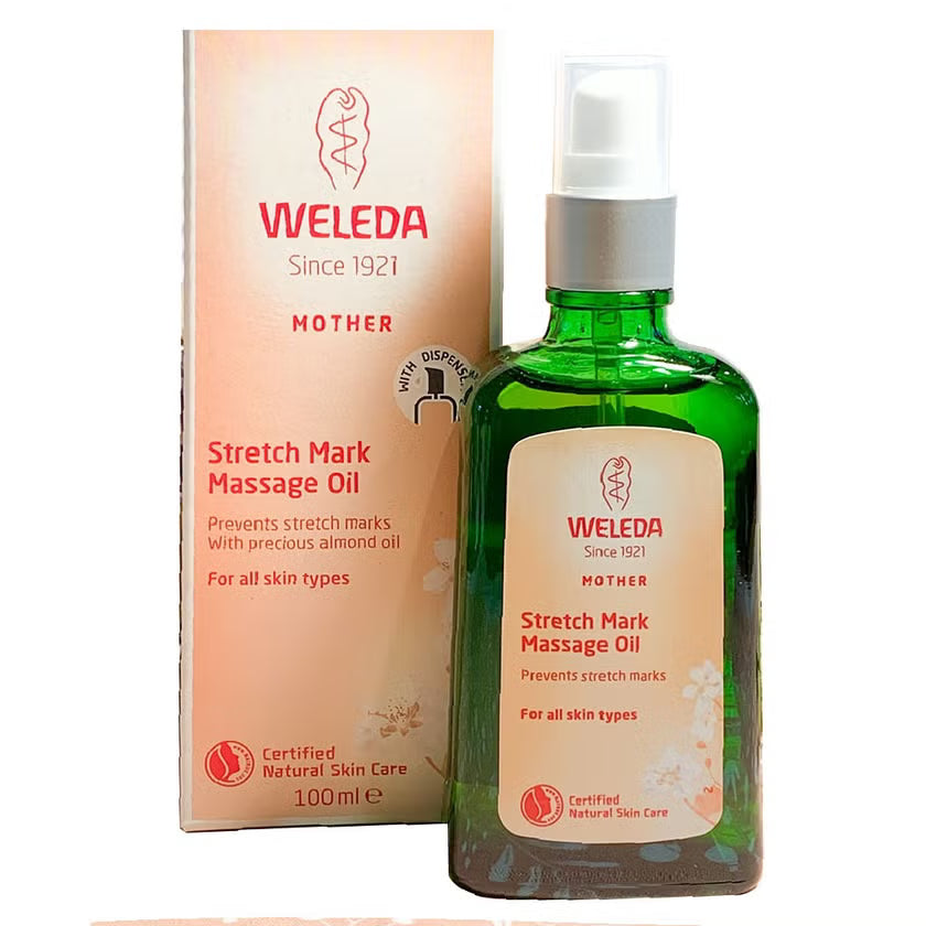 Weleda Mother Stretch Mark Massage Oil For All Skin Types 100ml