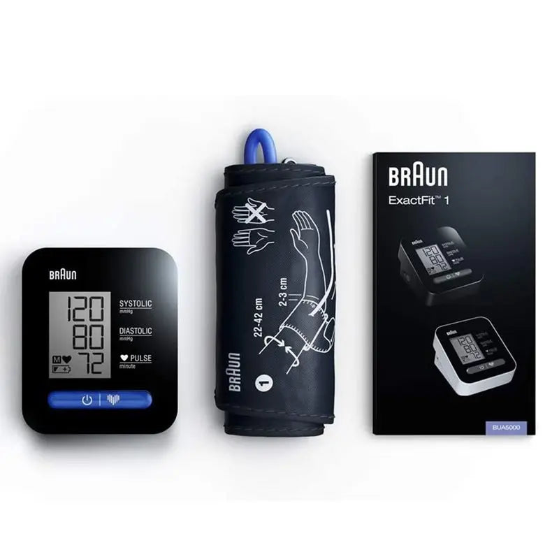 Braun ExactFit 1 Upper Arm Blood Pressure Monitor Model: BUA5000 Braun