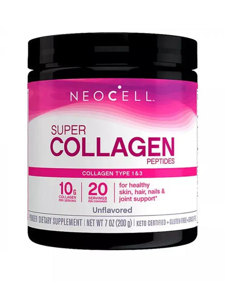NeoCell Super Collagen Powder For Healthy Skin, Hair, Nails & Joint Support, Unflavoured 200 g Neocell