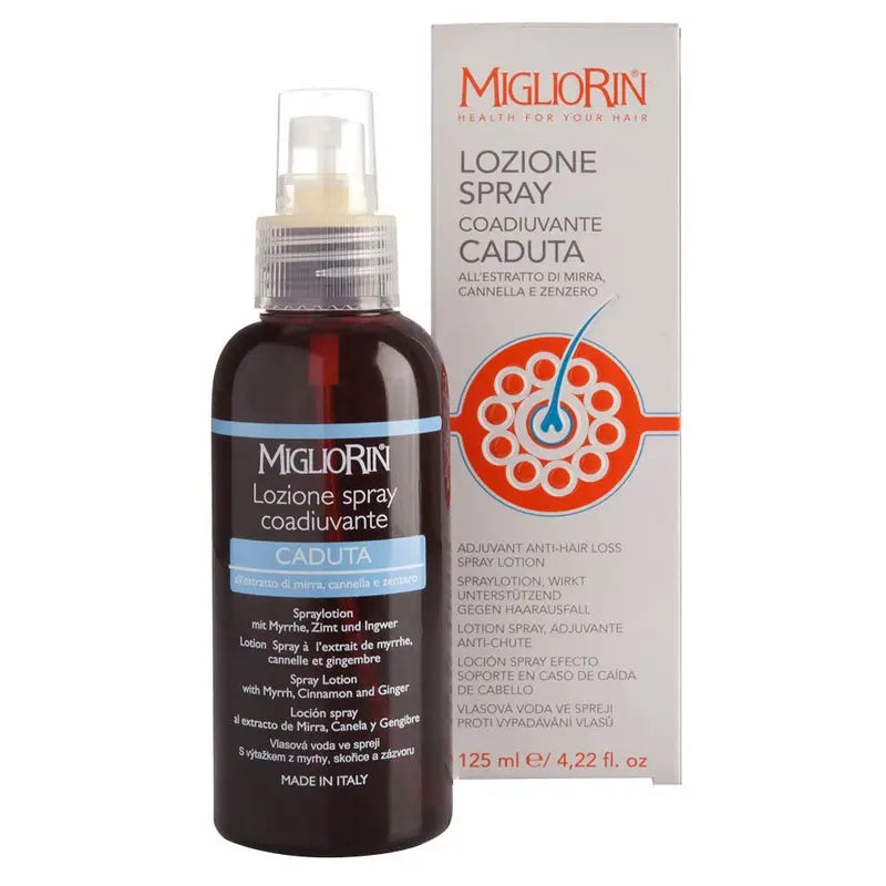 Migliorin Adjuvant Anti Hair Loss Spray Lotion 125 mL Migliorin