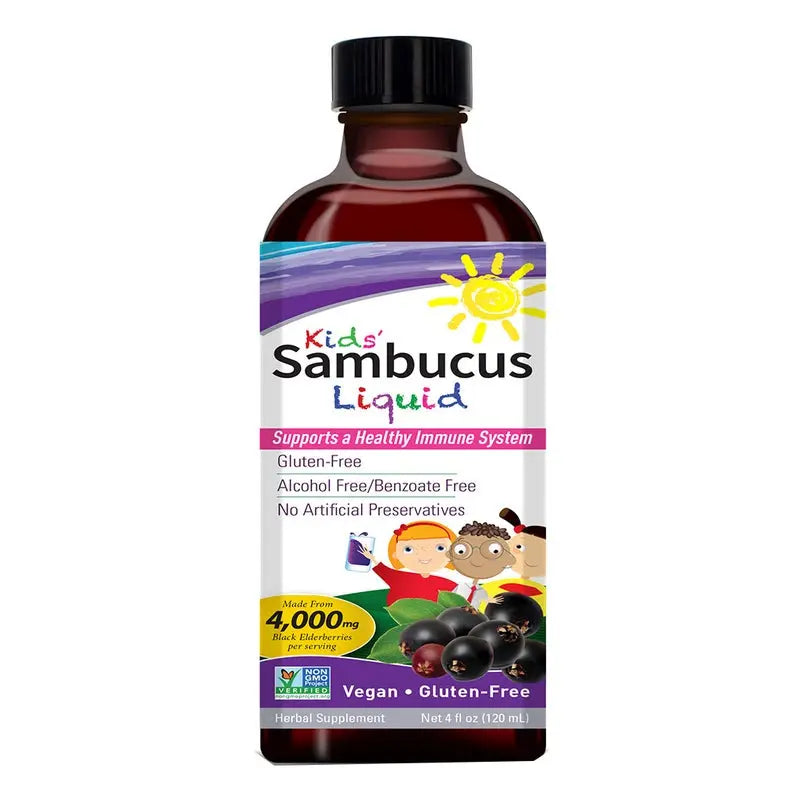 Nature's Answer Sambucus Kids Syrup For Immune Support 120ml Nature's Answer