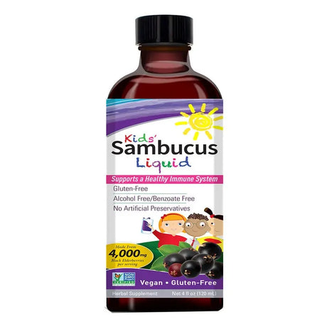 Nature's Answer Sambucus Kids Syrup For Immune Support 120ml Nature's Answer