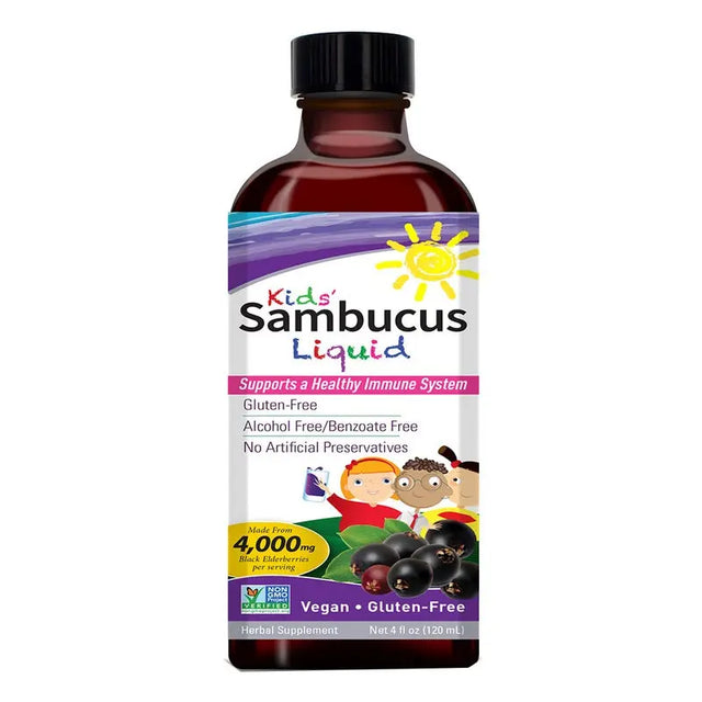 Nature's Answer Sambucus Kids Syrup For Immune Support 120ml Nature's Answer