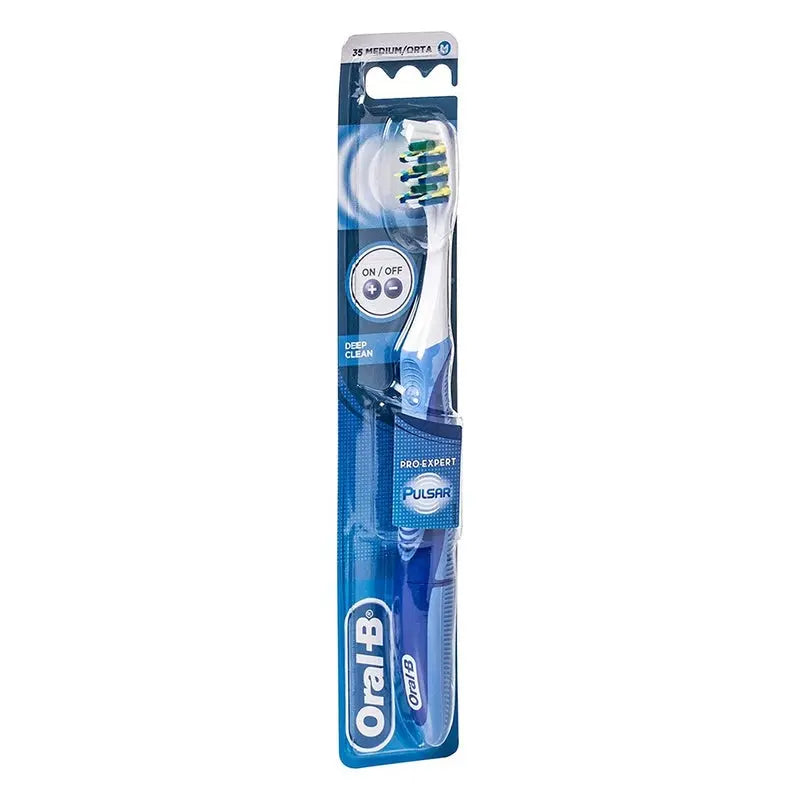 Oral-B Pro-Expert Pulsar Deep Clean 35 Medium Toothbrush, Assorted Pack of 1's Oral B
