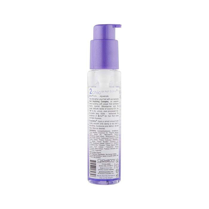 Giovanni 2 Chic Ultra Repair Black super potion - 81ml