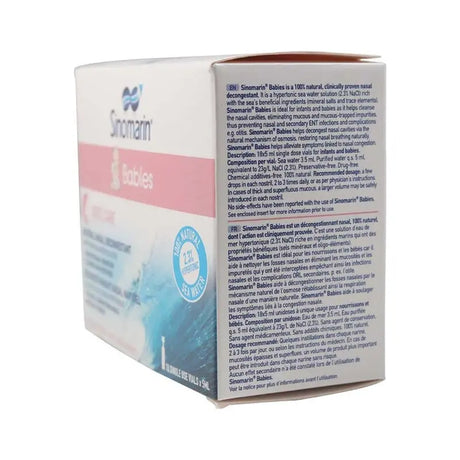 Sinomarin Babies Monodose 5 mL 18's Sinomarin
