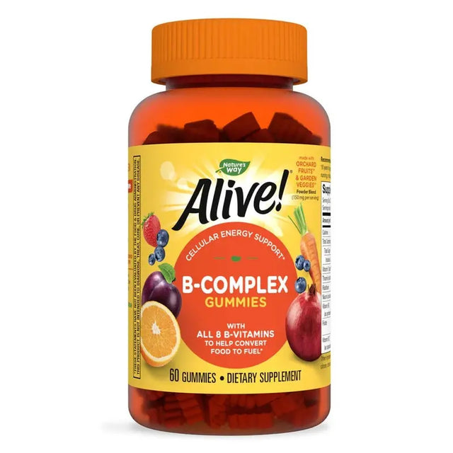 Alive B-Complex Gummies 60's Alive