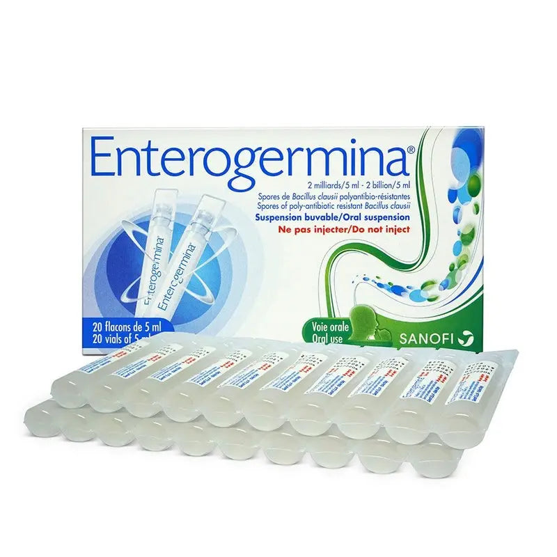Enterogermina 2 Billion/5 mL Suspension Oral Vials 20's Enterogermina