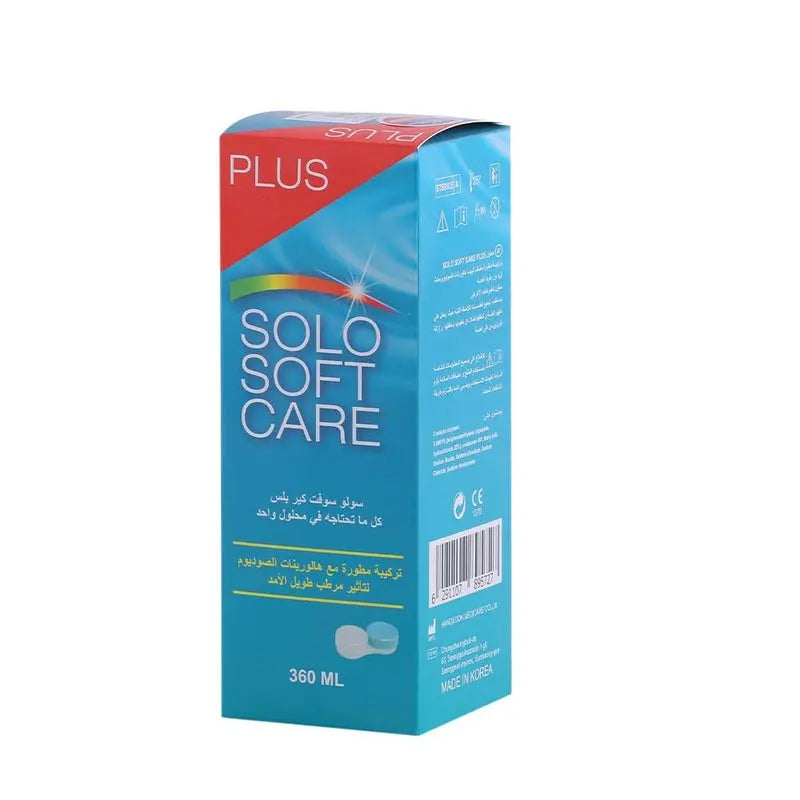 Solo Soft Care Plus All In One Solution 360 mL Solo Soft Care