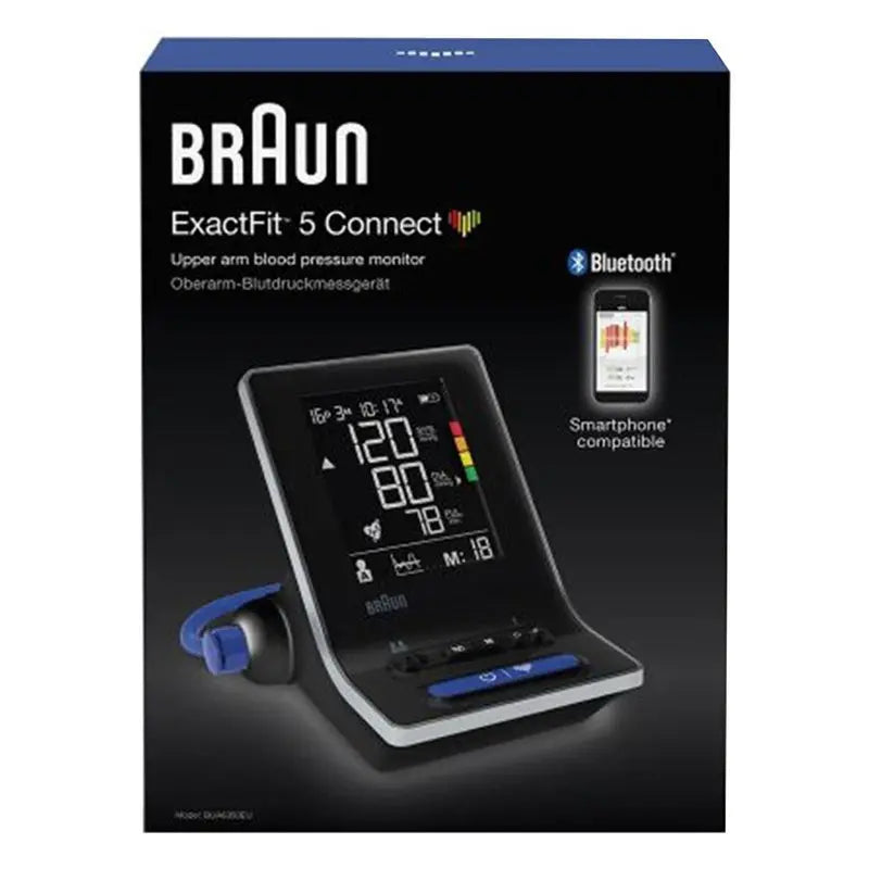 Braun BUA-6350 Exactfit 5 Connect Upper Arm  BP Monitor Braun