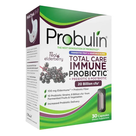 Probulin Total Care Immune Probiotic Capsules For Digestive Support, Pack of 30's Probulin