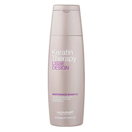 Alfaparf Keratin Therapy Lisse Design Maintenance Shampoo For Smooth & Shiny Hair 250ml Alfaparf