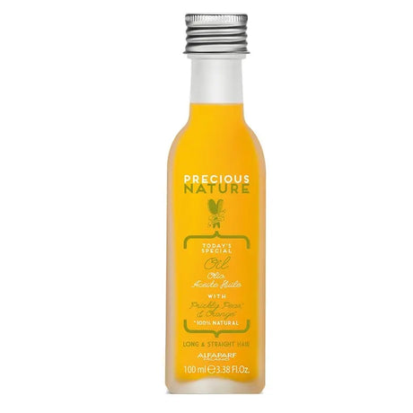 Alfaparf Precious Nature Leave-In Hair Oil With Prickly Pear And Orange For Long & Straight Hair 100ml Alfaparf