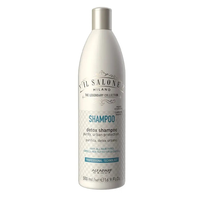 Alfaparf IL Salone Detox Shampoo, Purifying Shampoo For All Hair Types 500ml Alfaparf