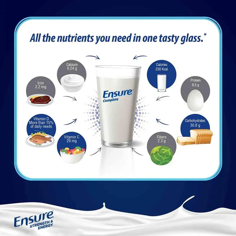 Ensure Complete Vanilla Powder For Balanced Nutrition 850 g Ensure