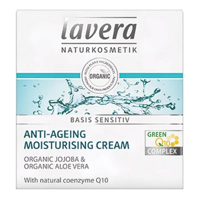 Lavera Basis Sensitiv Anti-Ageing Q10 Moisturising Cream 50 mL Lavera