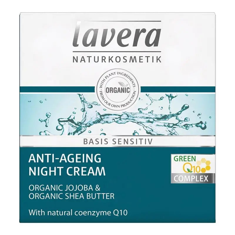 Lavera Basis Sensitiv Anti-Ageing Q10 Night Cream 50 mL Lavera