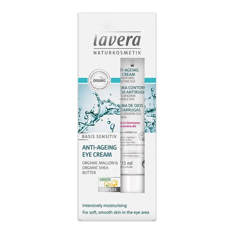 Lavera Basis Sensitiv Anti-Aging Q10 Eye Cream 15 mL Lavera