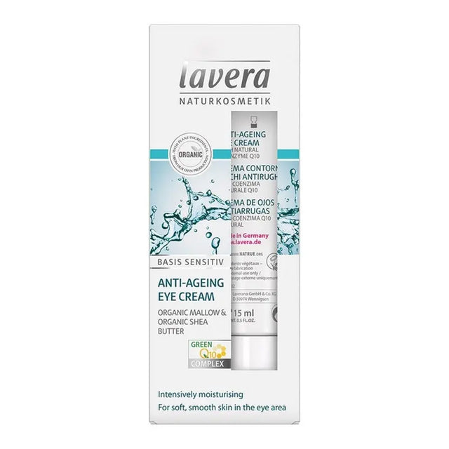 Lavera Basis Sensitiv Anti-Aging Q10 Eye Cream 15 mL Lavera