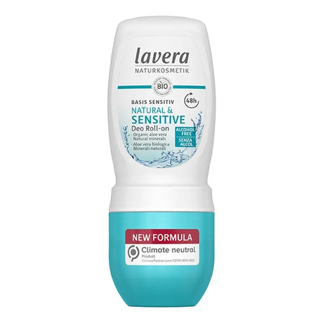 Lavera Basis Sensitiv Natural & Sensitive Aluminium Free Deo Roll-On 50 mL Lavera