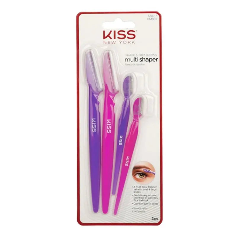 Kiss Shape & Trim Brows Multi Shaper 4's RMB01 KISS