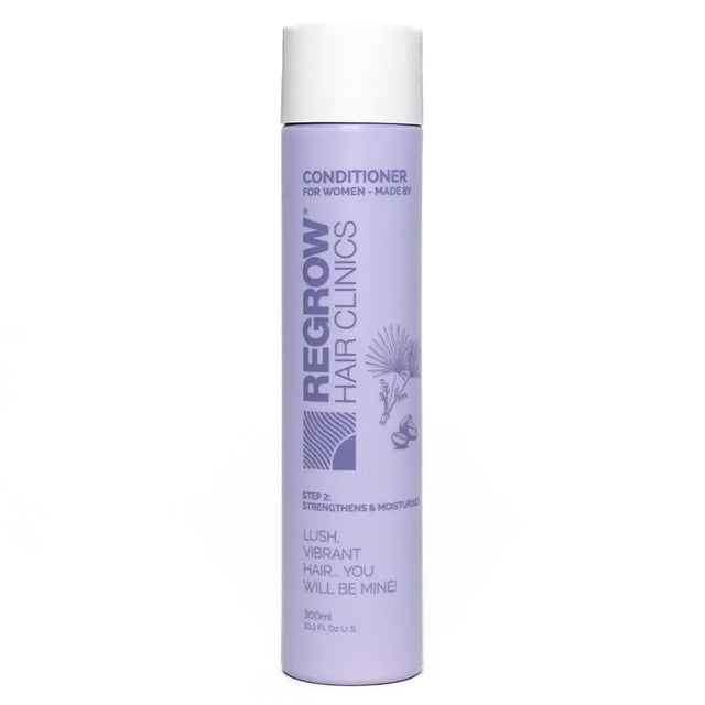 Regrow Step 2 -Strengthen & Moisturise Conditioner For Women 300ml Regrow