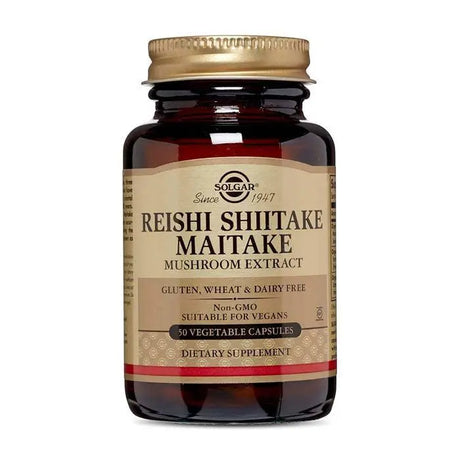 Solgar Reishi Shiitake Maitake Mushroom Extract 50's Solgar