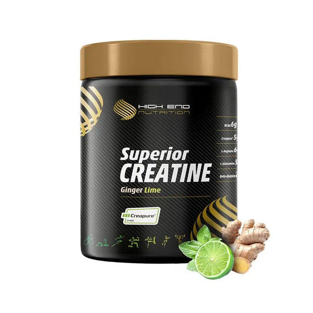High End Nutrition Superior Creatine Ginger Lime Powder 700 g High End Nutrition