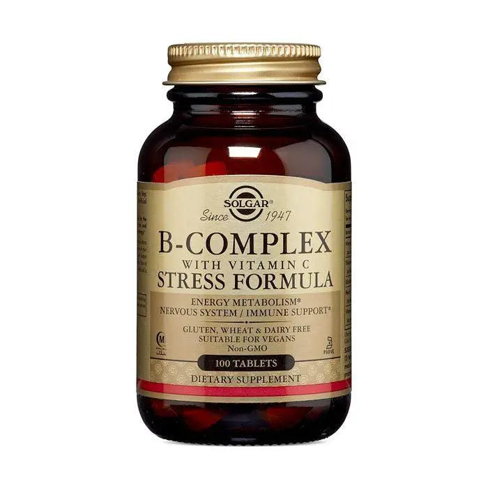 Solgar B Complex With C Stress Formula 100's Solgar