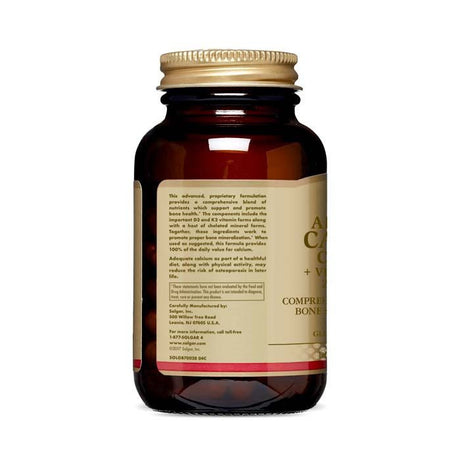 Solgar Advanced Calcium Complex – 120 Tablets