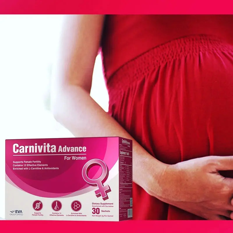 Eva Pharma Carnivita Advance Oral Powder Sachets For Women, Pack of 30's Eva Pharma