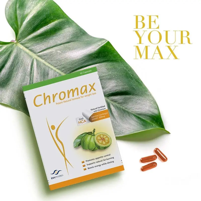 Eva Pharma Chromax Capsules For Weight Loss, Pack of 60's Eva Pharma