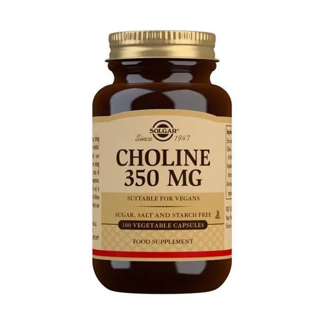 Solgar Choline Vegicaps 100's Solgar