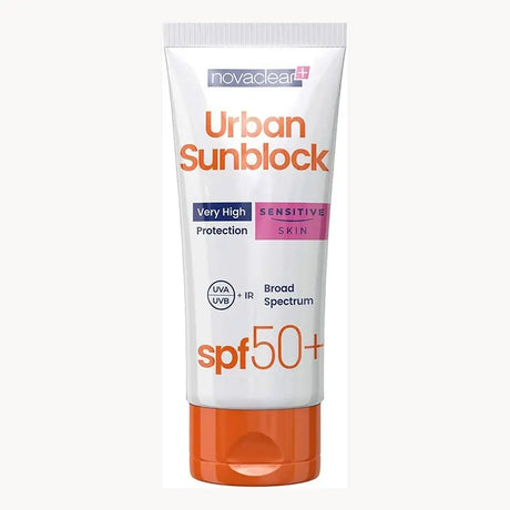 Novaclear Urban Sunblock SPF 50+ Cream For Sensitive Skin 40ml Novaclear