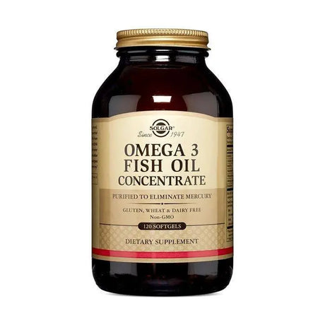 Solgar Omega 3 Fish Oil Concentrate 120's Solgar