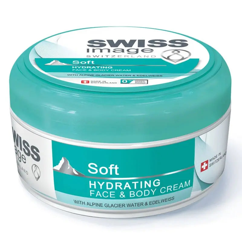Swiss Image Soft Hydrating Face & Body Cream 200ml Swiss Image